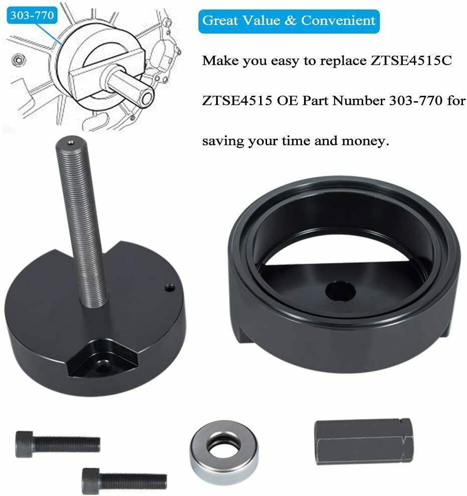 Crankshaft Front & Rear Main Seal Installer Tool For Ford 4.5/6.0/6.4L F-250/350