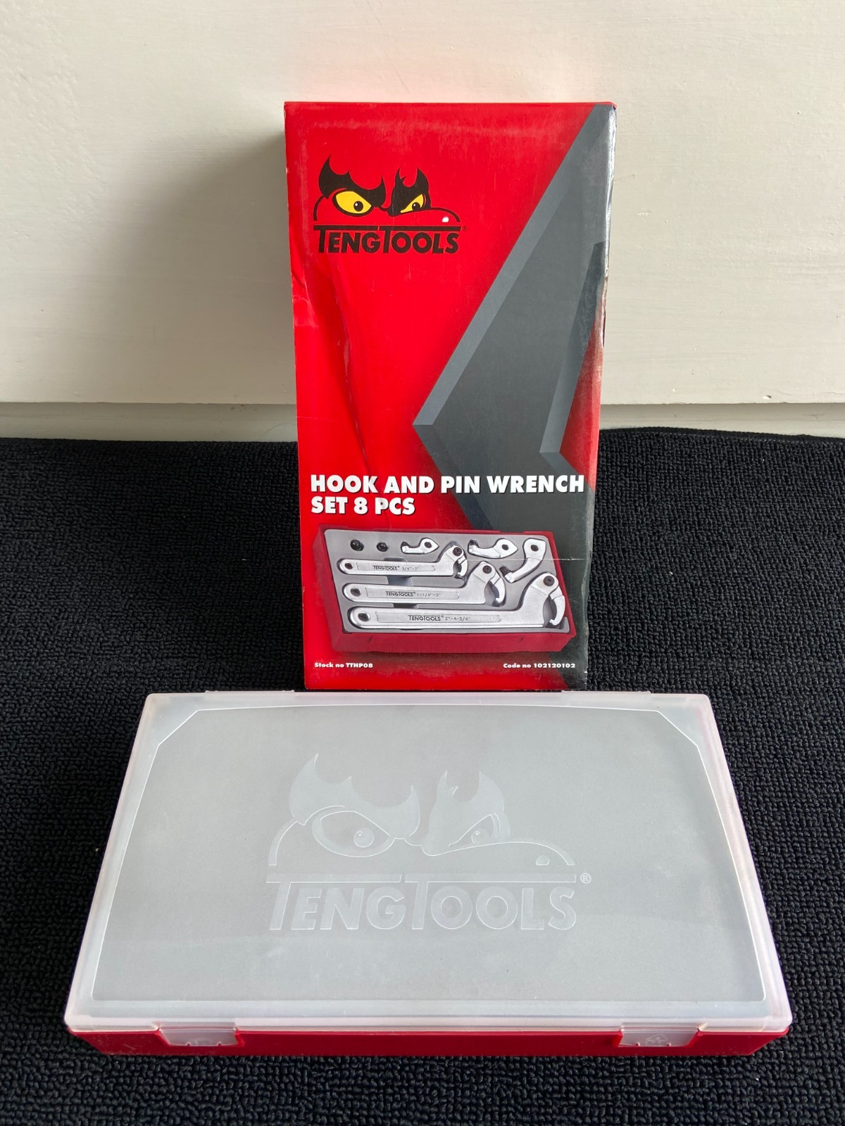 TENG TOOLS HOOK AND PIN WRENCH SET TTHP08 NOS. PLEASE READ FULL DESCRIPTION