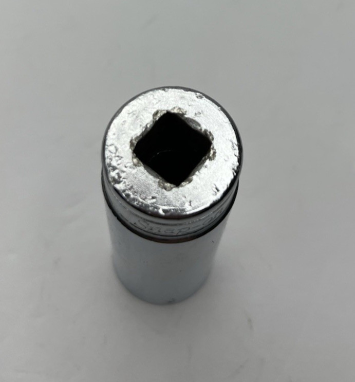 Snap-on Tools USA 3/8″ Drive 3/4″ 6pt Chrome Socket SFS-241 2-5/8″ Deep Well