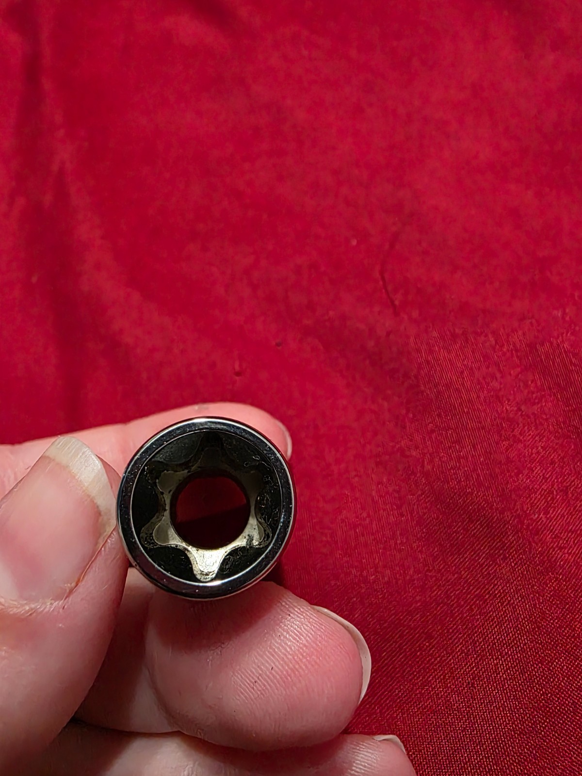 Snap on Tools FLE140 E14 Internal Shallow Socket 3/8″ Drive Chrome USA