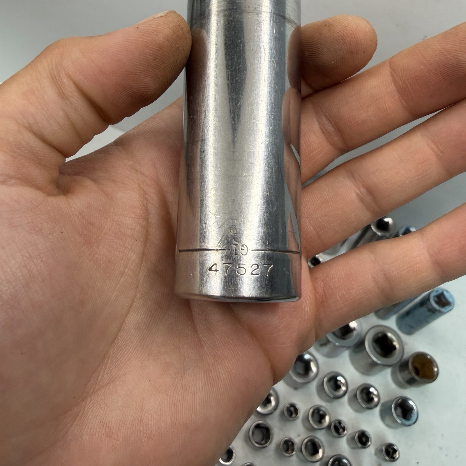 91pc Craftsman Socket Lot 1/4″ 3/8″ 1/2″ Drive SAE Metric Deep Inverted G1