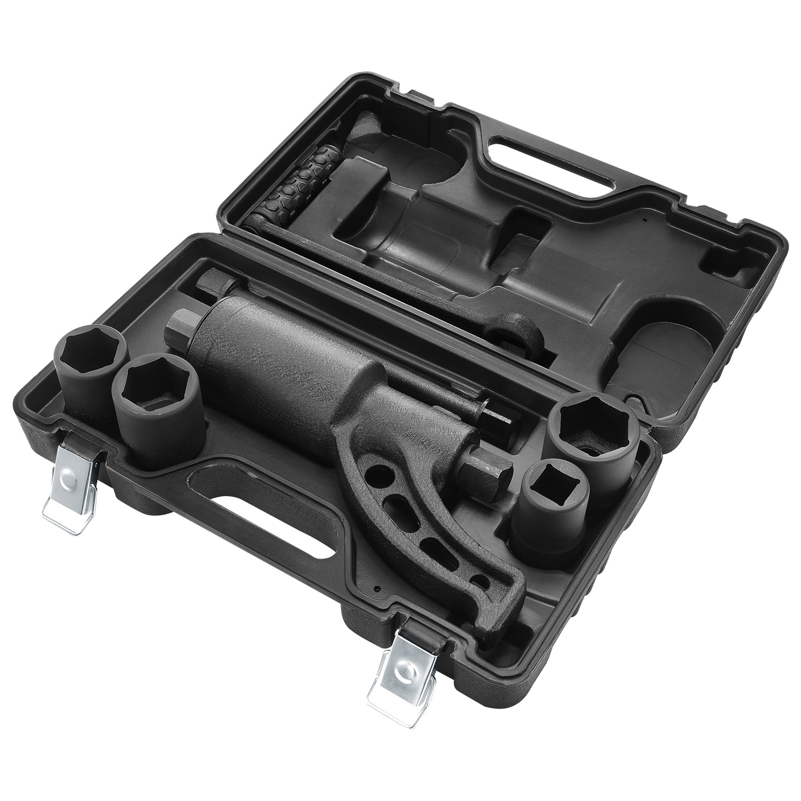 VEVOR Torque Multiplier Wrench Set 1″ Drive 1:58 Lug Nut Remover with 4 Sockets