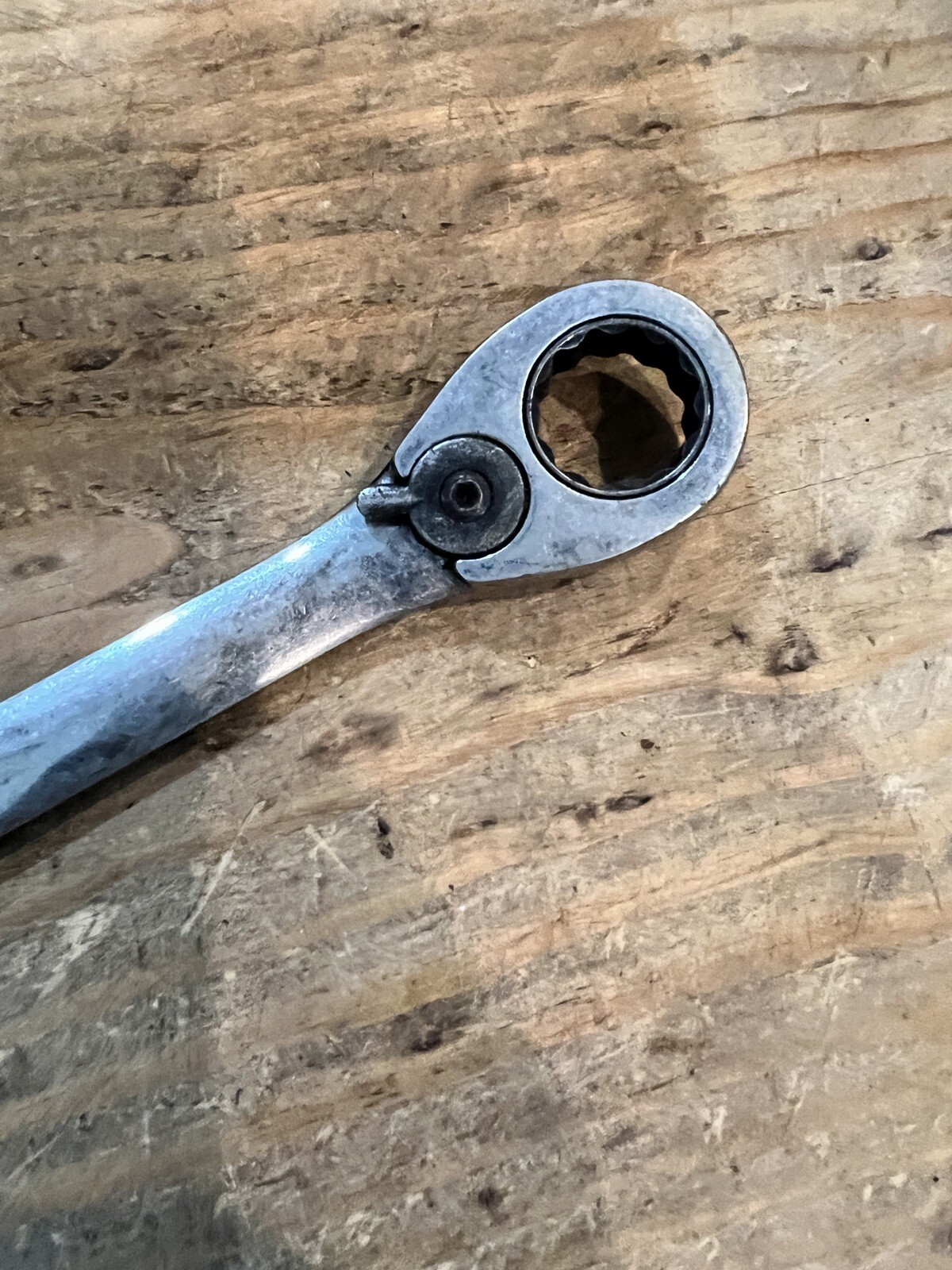 Blue-Point 19mm 12 Point Metric Offset Ratcheting Combination Wrench BOERM19