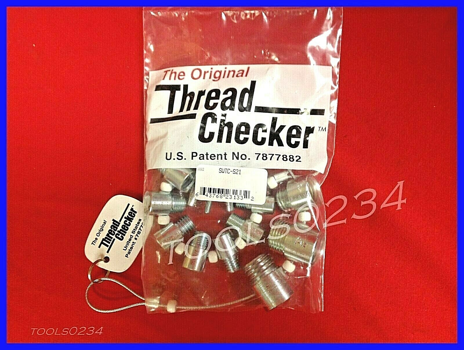 SWTC-S21 Thread Checker Tester Gages SAE INCH Male/Female NC & NF USA 23 Piece