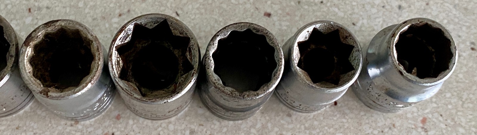 Proto USA Tool Socket Lot 1/2″ Drive 6 8 & 12 Point 11 Pieces Used