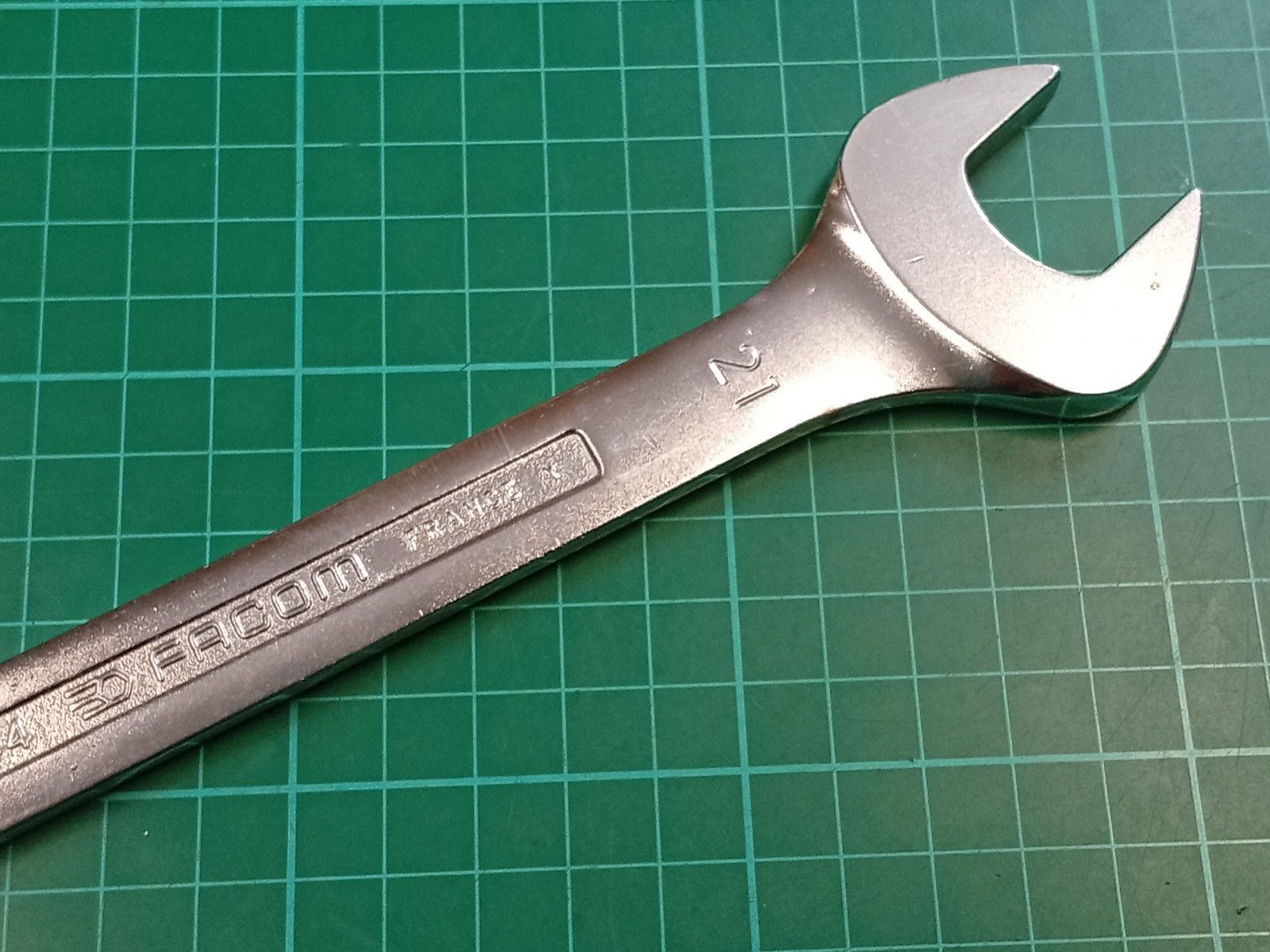 Facom No44, 21mm x 23mm, Open Ended Spanner, Made In France