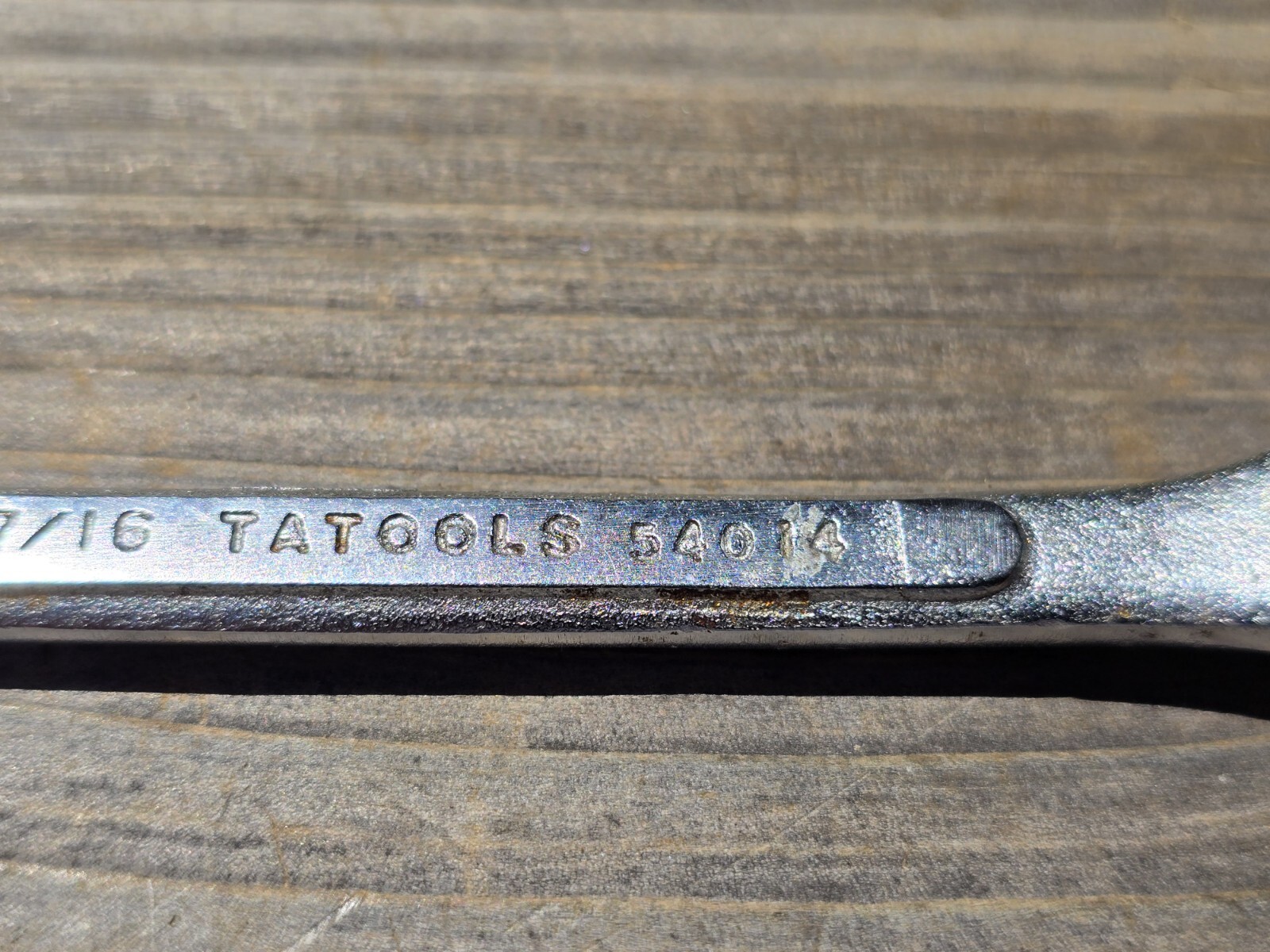 TATOOLS 54014 7/16″ SAE Combination Wrench Taiwan