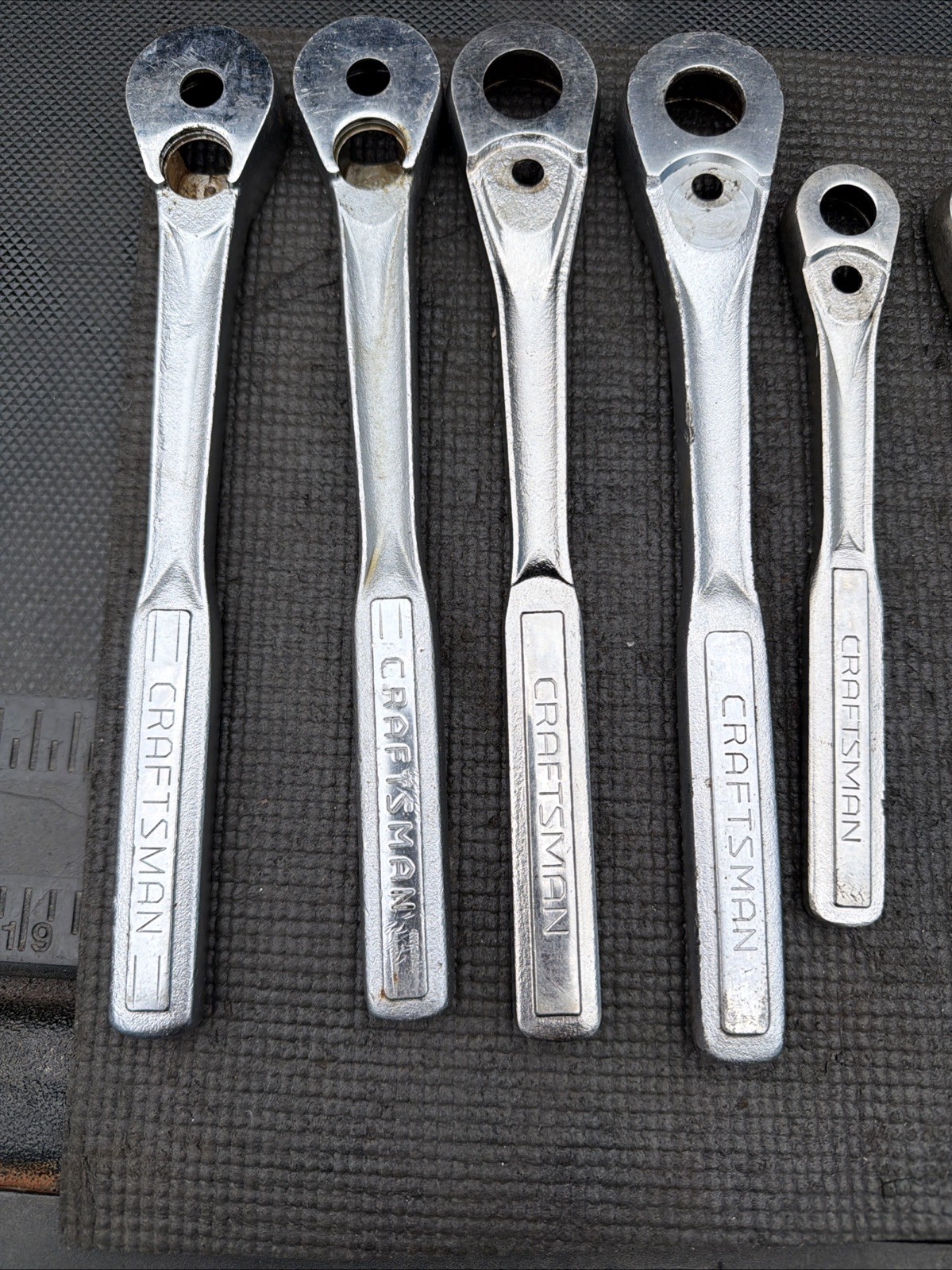 Sears Craftsman 11pc Ratchet Bodies ONLY NO GUTS 1/2,3/8” 1/4 Forgings Warranty