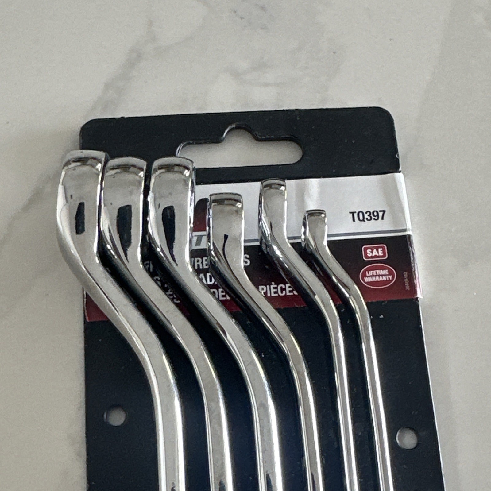 TEQ Correct 6 Pc Angle Offset 12 Pt. Box Wrenches – SAE – TQ397 New
