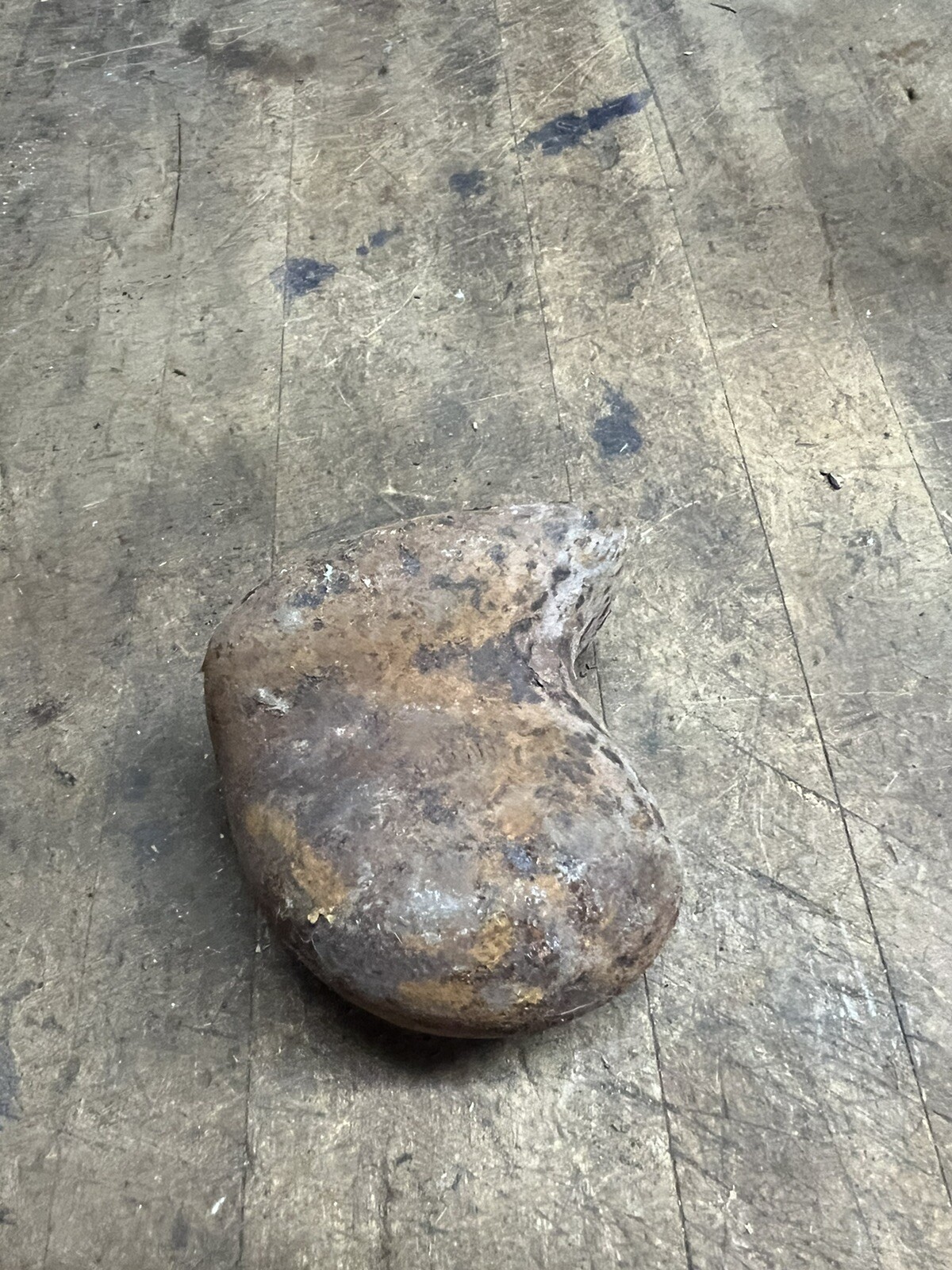 Vintage Auto Body Blob Dolly Cast Iron Hammer Anvil Hand Tool Fairmount 4.5 Lbs