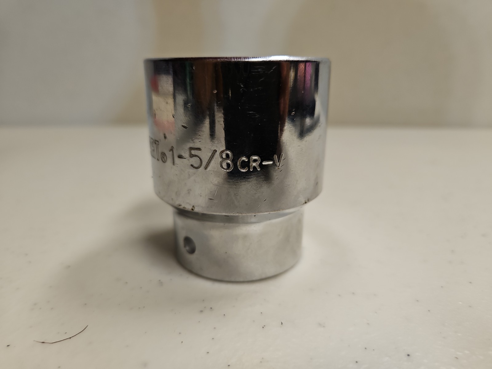 JobSmart 3/4″ Drive 1-5/8″ 6-Point Socket SAE Chrome Heavy Duty USA