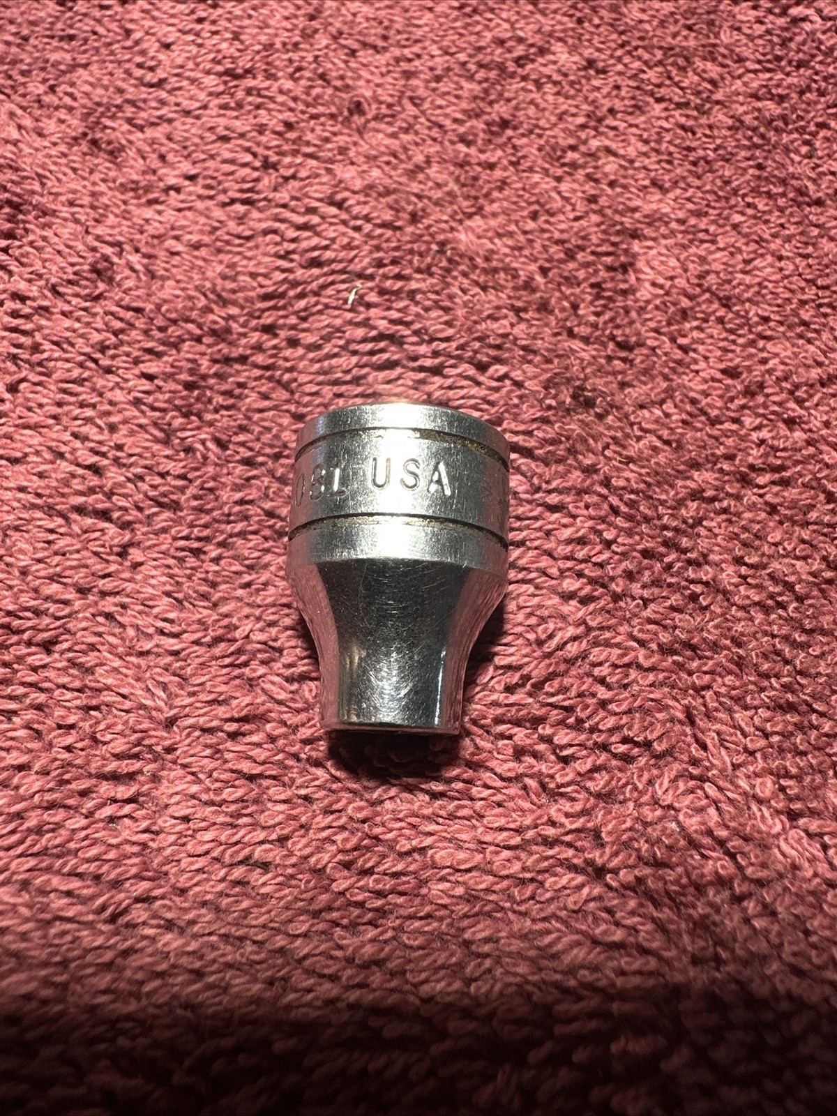 Snap-On 3/8″ Drive FS081 Chrome Metal 1/4″ 6 Point Socket