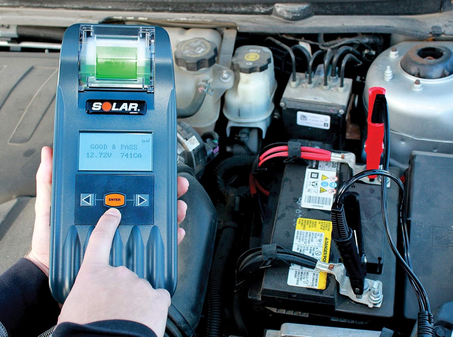 ✅ Clore Solar BA327 20-2000 CCA Electronic Battery & System Tester w/ Printer ✅