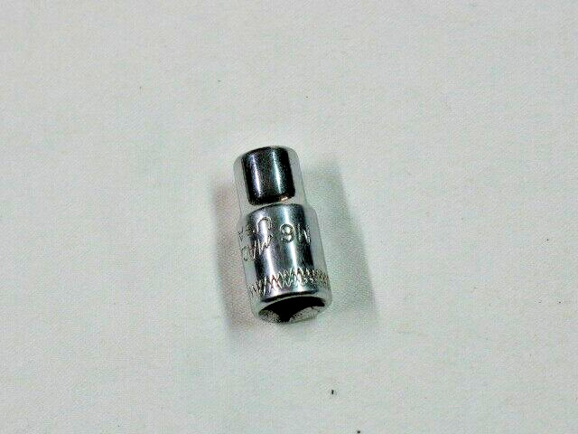 Mac Tools 6mm 6 Point Shallow 1/4″ Drive Chrome Socket #M6 6MM