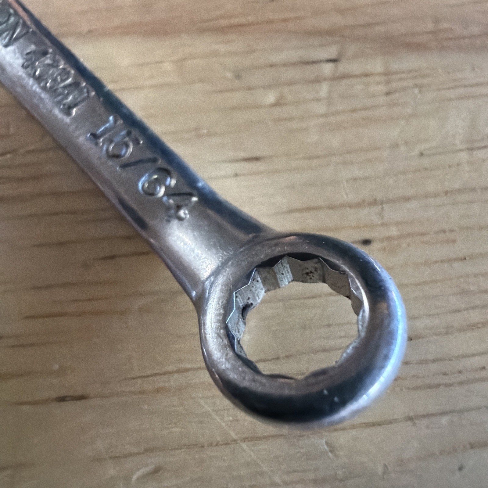 Craftsman 7/32″ x 15/64″ Midget Ignition Combination Wrench 12 Point 43941 USA