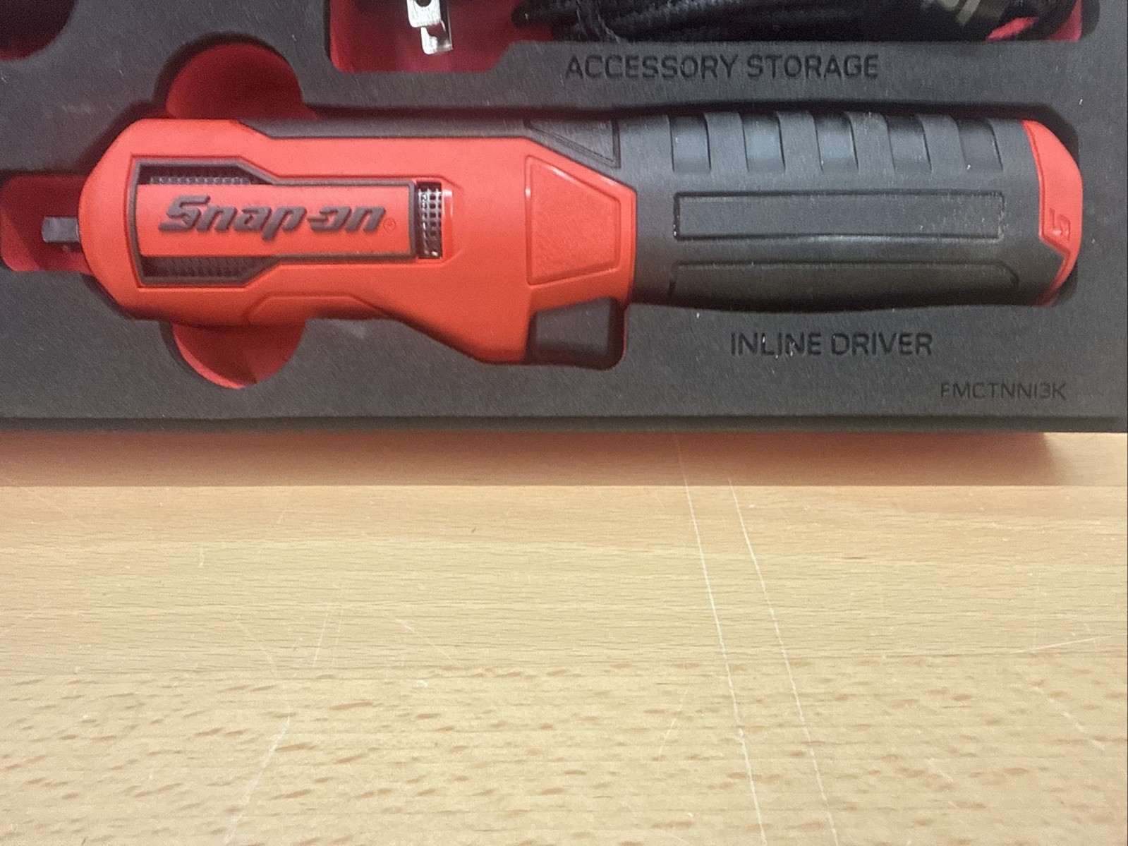 Snap On Tools FMCTNN23K Nano/Axcess Tool Kit Red Foam 1/4drive 2pc