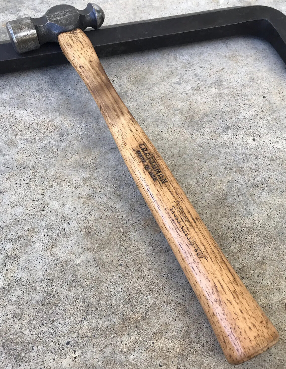 Craftsman USA 8oz. Ball Peen Hammer With Wood Handle