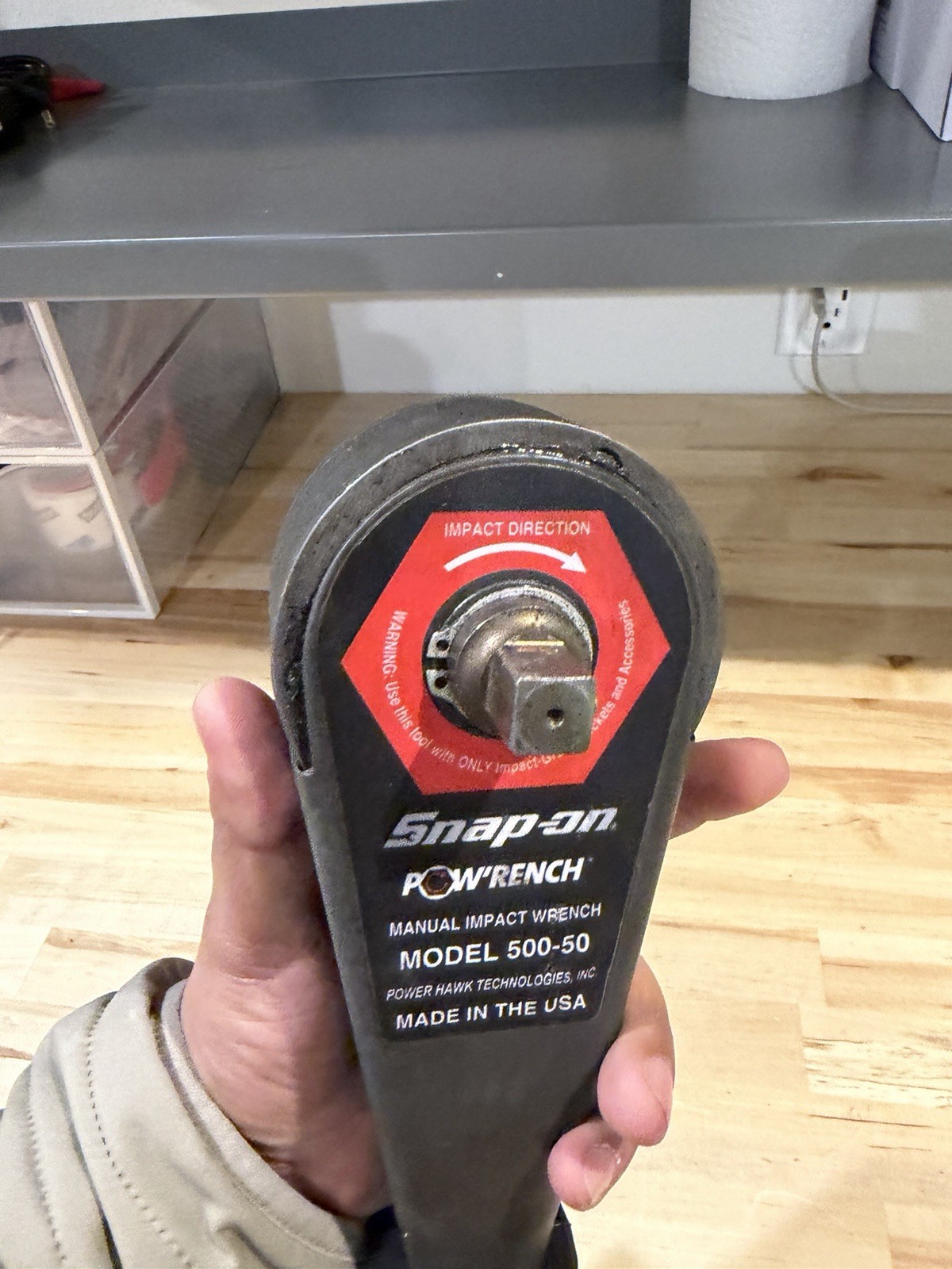 SNAP ON 3/4″ DRIVE POW’RENCH 500-50 MODEL (TESTED) SHIPS FAST