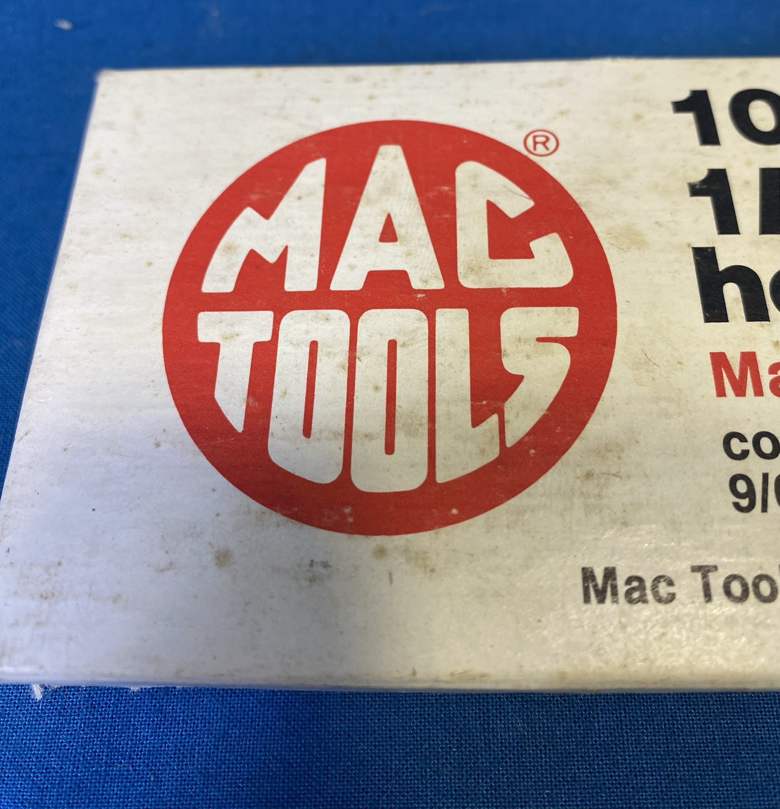 Vintage Mac Tools SMH10PT 10 Piece 1/4” Drive Hex Socket Set SAE 1/16” – 1/4 USA