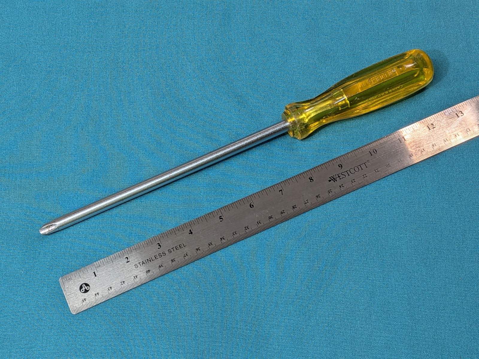 Proto 8″ No. 9688 #4 Philips Head Screw Driver 13″ OAL Made in USA