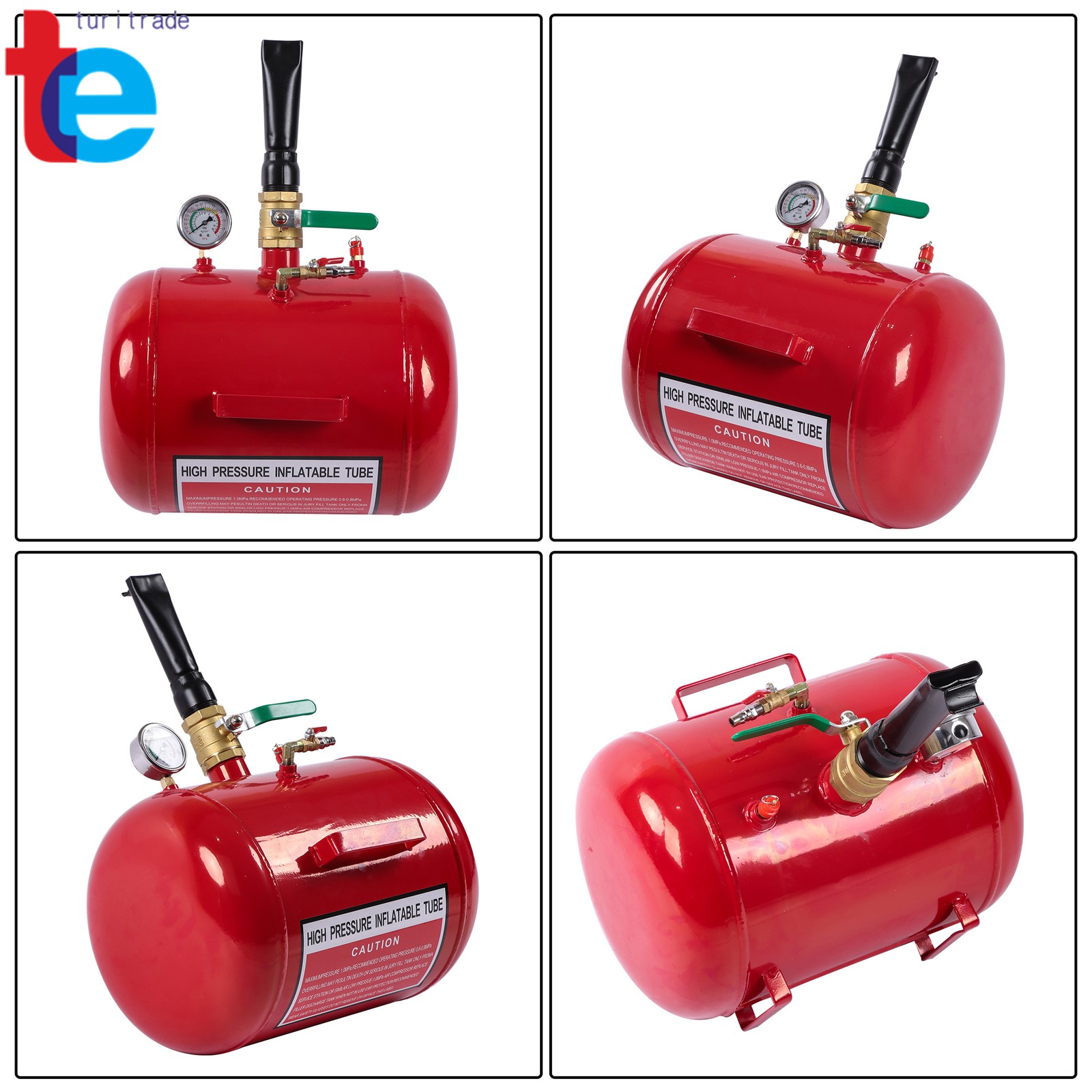 145PSI 7.5 Gallon Air Tire Bead Seater Blaster Tool Seating Inflator Truck ATV