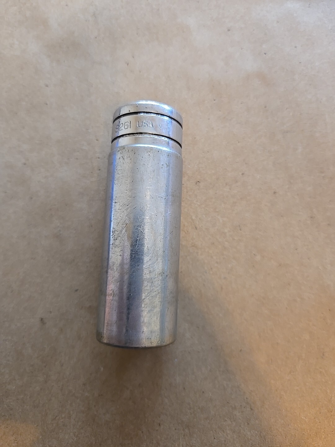 Snap On 1/2″ Drive 13/16″ 12PT Deep Chrome Socket Worn S261