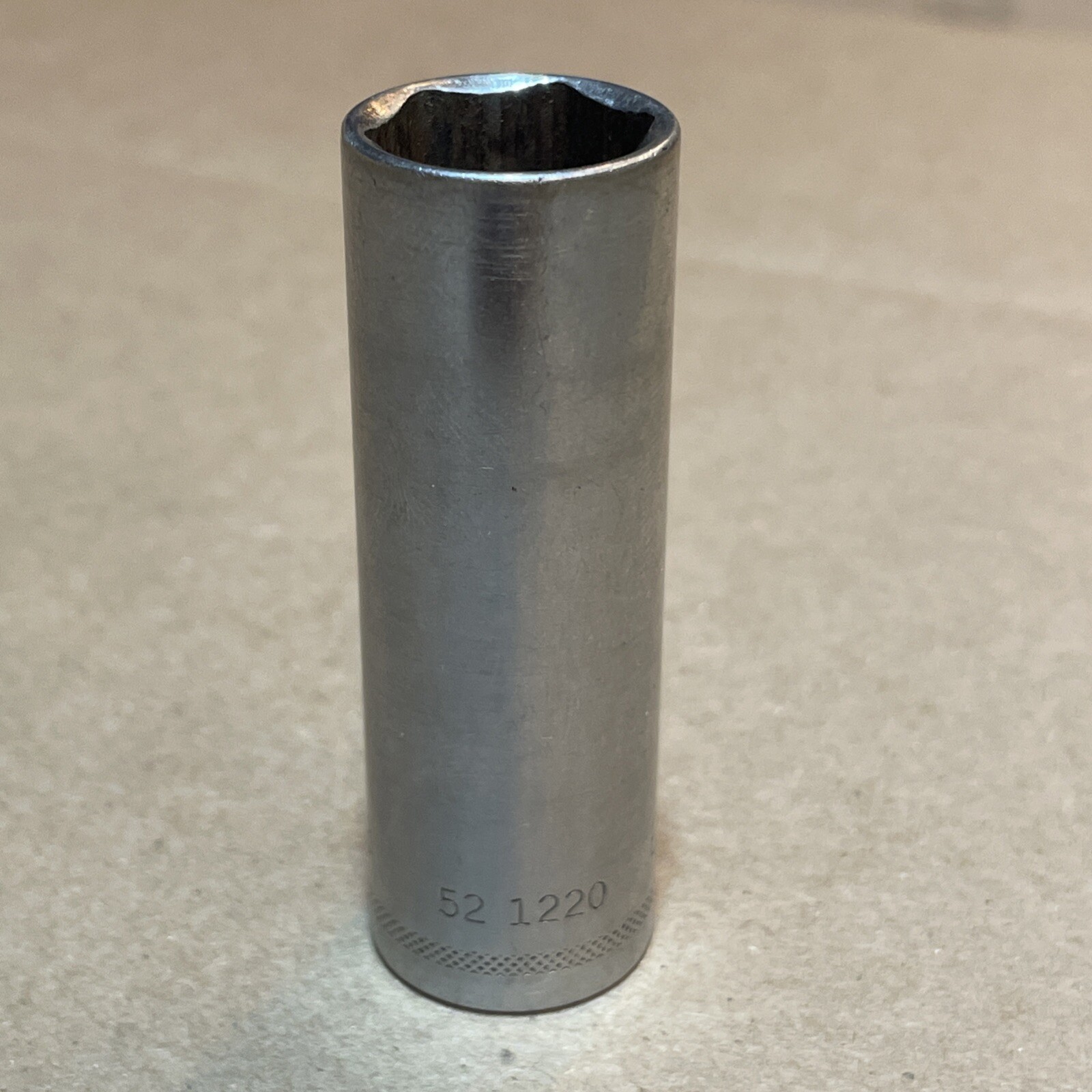 Easco USA 3/8″ Drive Deep 5/8″ Chrome 6 Point Made in the USA Socket 52 1220