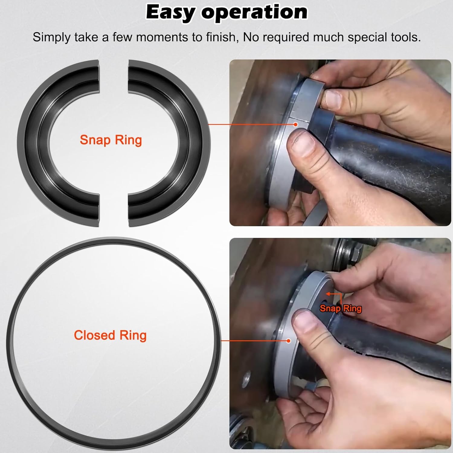 For Eaton Fuller Input Shaft Bearing Puller Tool Kit For 1 3/4″ & 2″ Shaft