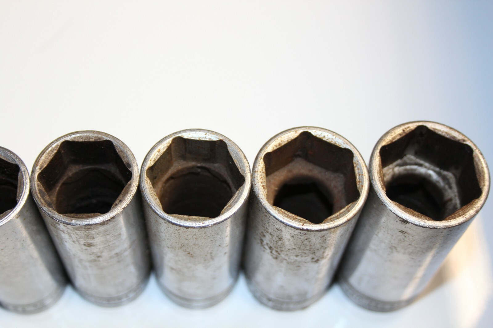 SNAP-ON TOOLS 1/2″ Drive 6-Point SAE Deep Socket Set (1/2″-1-1/8″) 11pc USA