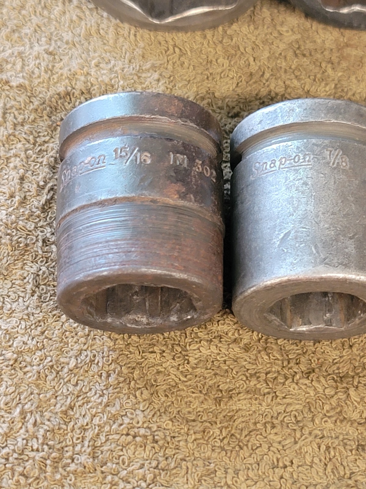 12 Snap-on Impact Socket Set SIM IM 3/4 Drive Sae 1-1/2 3/8 5/16 3/16 1/8 5/8″