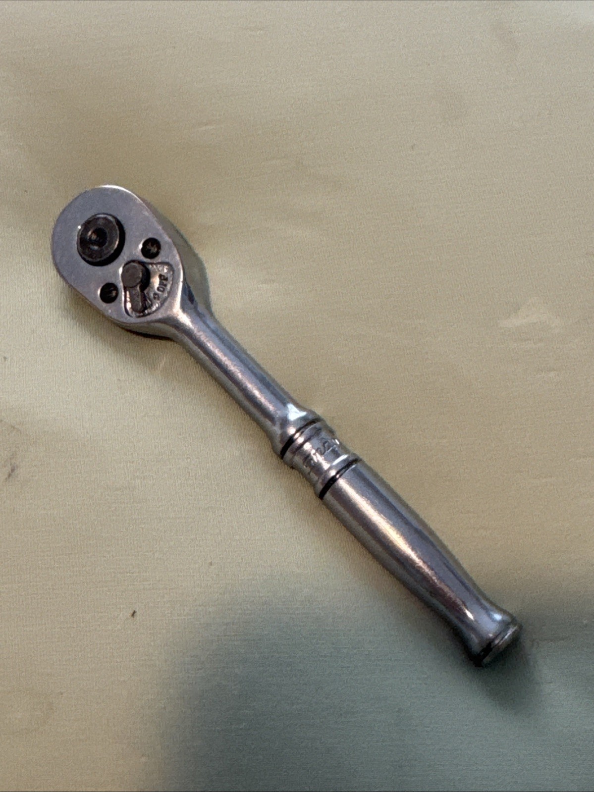 Snap On Tools 1/4″ Drive TM70C Ratchet Vintage Works VG Mechanics Tool