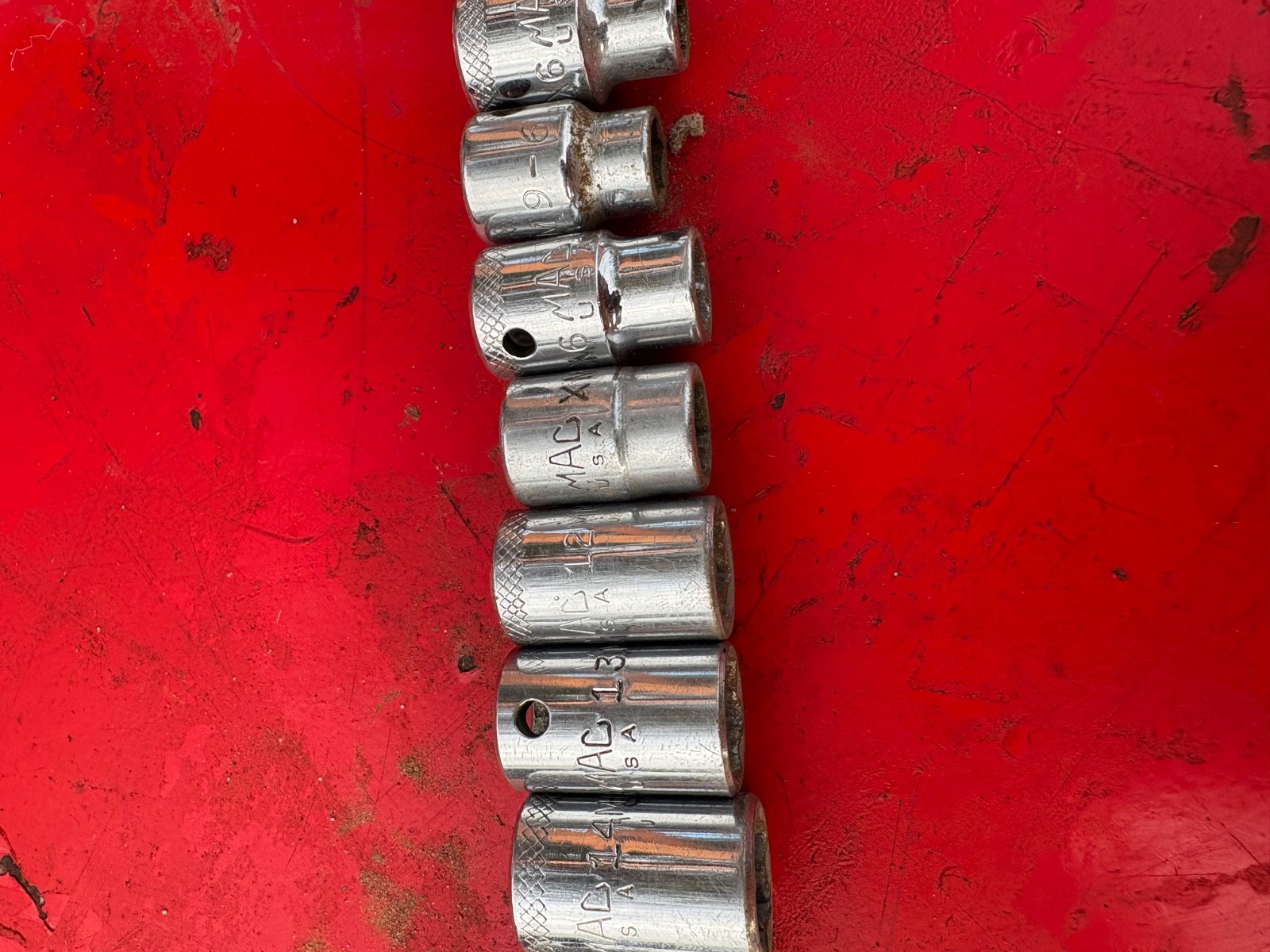 mac tools 3/8 drive metric socket set 6pt