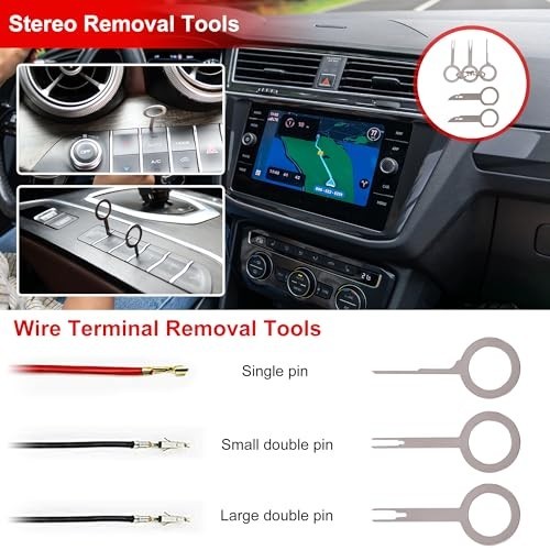19Pcs Trim Removal Tool Set – Auto Clip Pliers, Plastic Pry Tools for Car Panel,