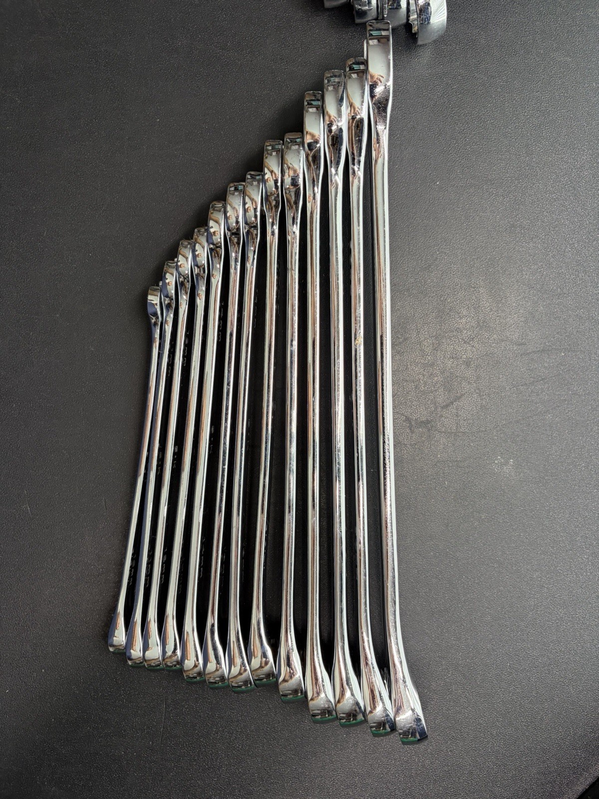 SK Tools Polished Wrench Set 10mm-22mm, 5/16”- 15/16” Metric & Sae 24 Piece