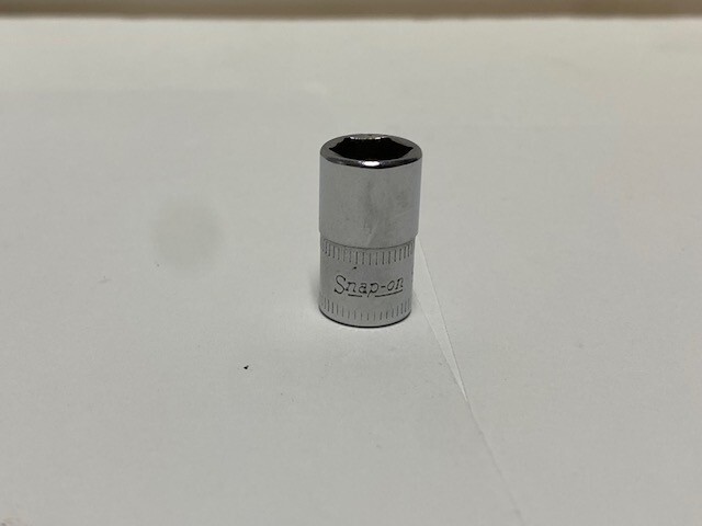 Snap-On TMM9 1/4″ Drive 6-Point Metric 9 mm Flank Drive® Shallow Socket