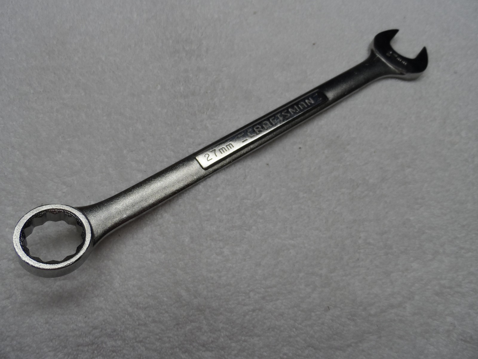 Craftsman Metric MM Combination Wrench, USA 12pt, 27mm – Part # 42933