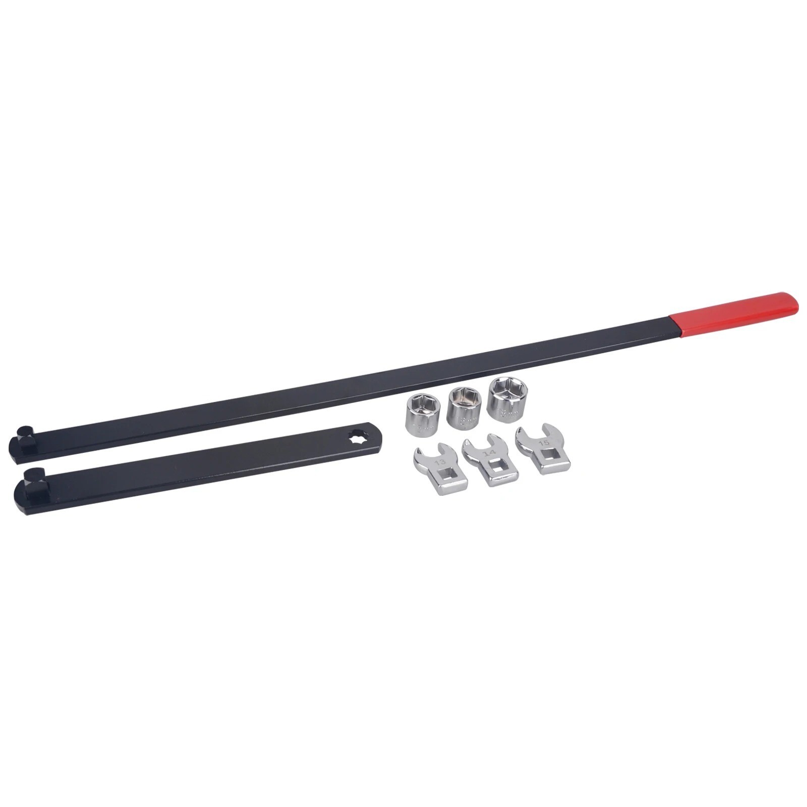 8Pcs Pulley Adjuster Wrench Belt Tensioner Durable Lever Extension Repair Tools