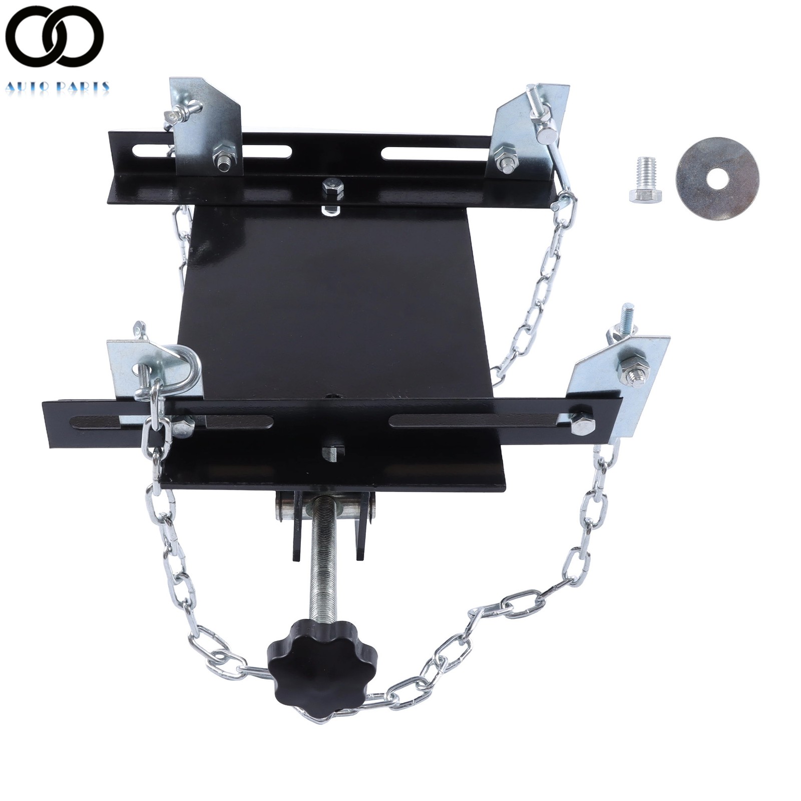 New Transmission Floor Jack Adapter For Car Truck 1100 lbs 1/2 Ton Double Chain
