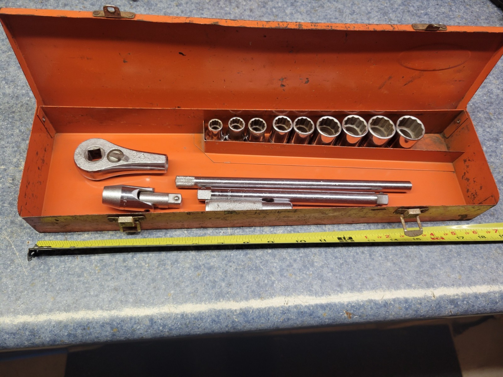 Williams Tools 1/2″ Drive 15-Piece Modular Ratchet Tool Kit (partial Set)