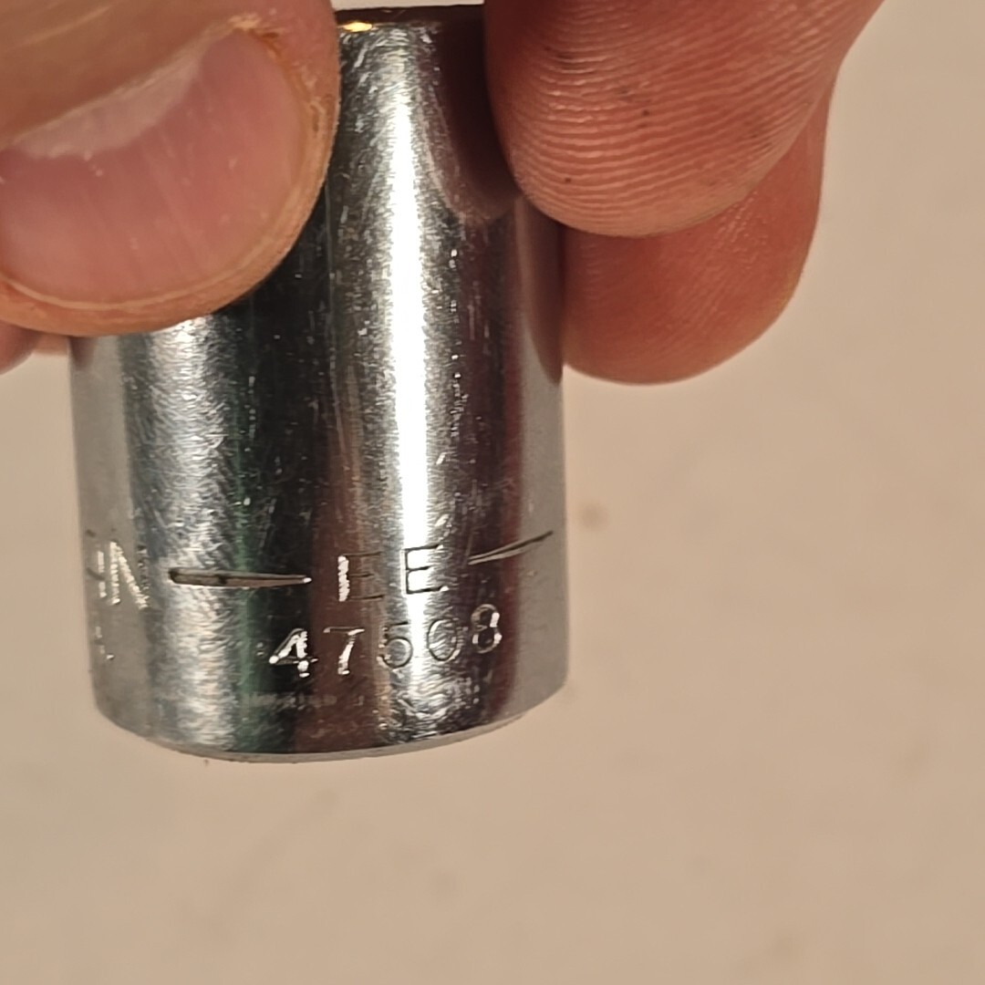 Craftsman 47508 3/4″ 12 Point 1/2″ Drive Shallow Polished Chrome Socket