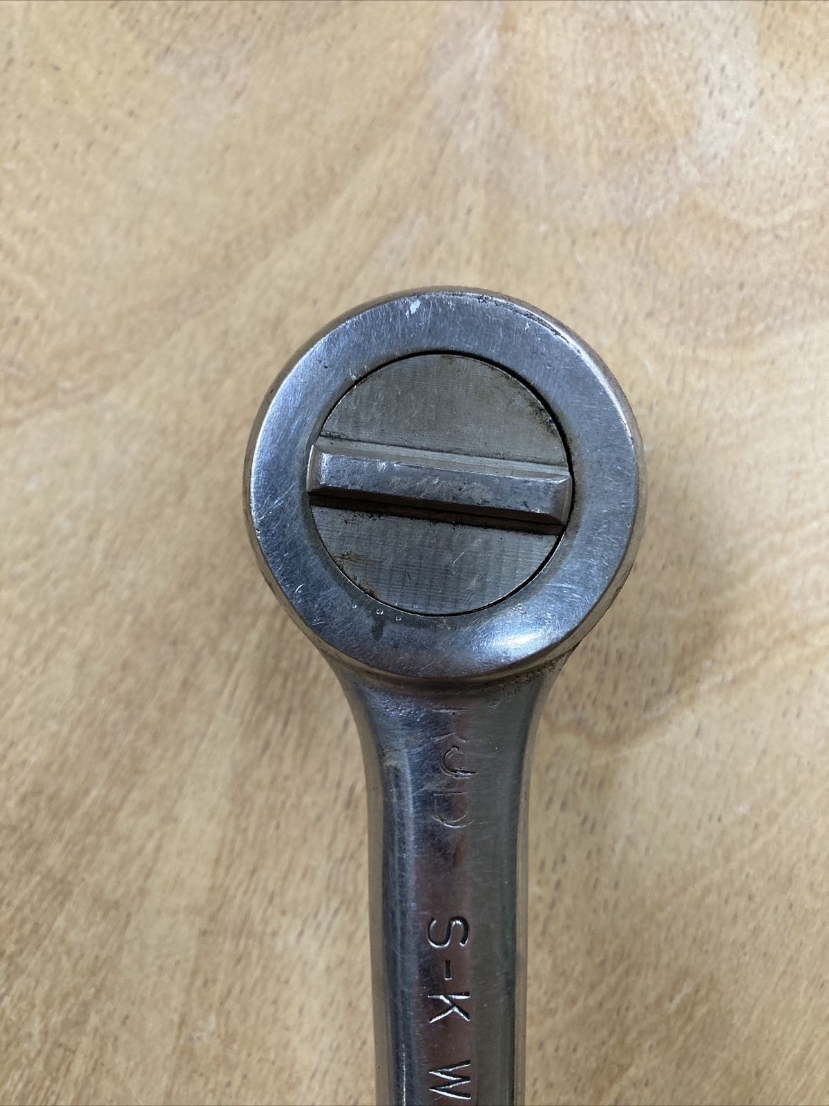 Vintage S-K Wayne Pro Mechanics Tools 42470 Knurled Handle 1/2″ Drive Ratchet