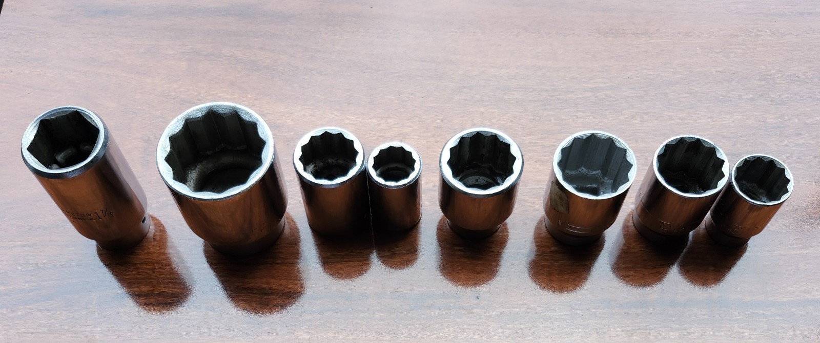 3/4” Drive Socket Lot 8 CRAFTSMAN THORSEN PROTO 2″ to 15/16″ USA Pre-Owned