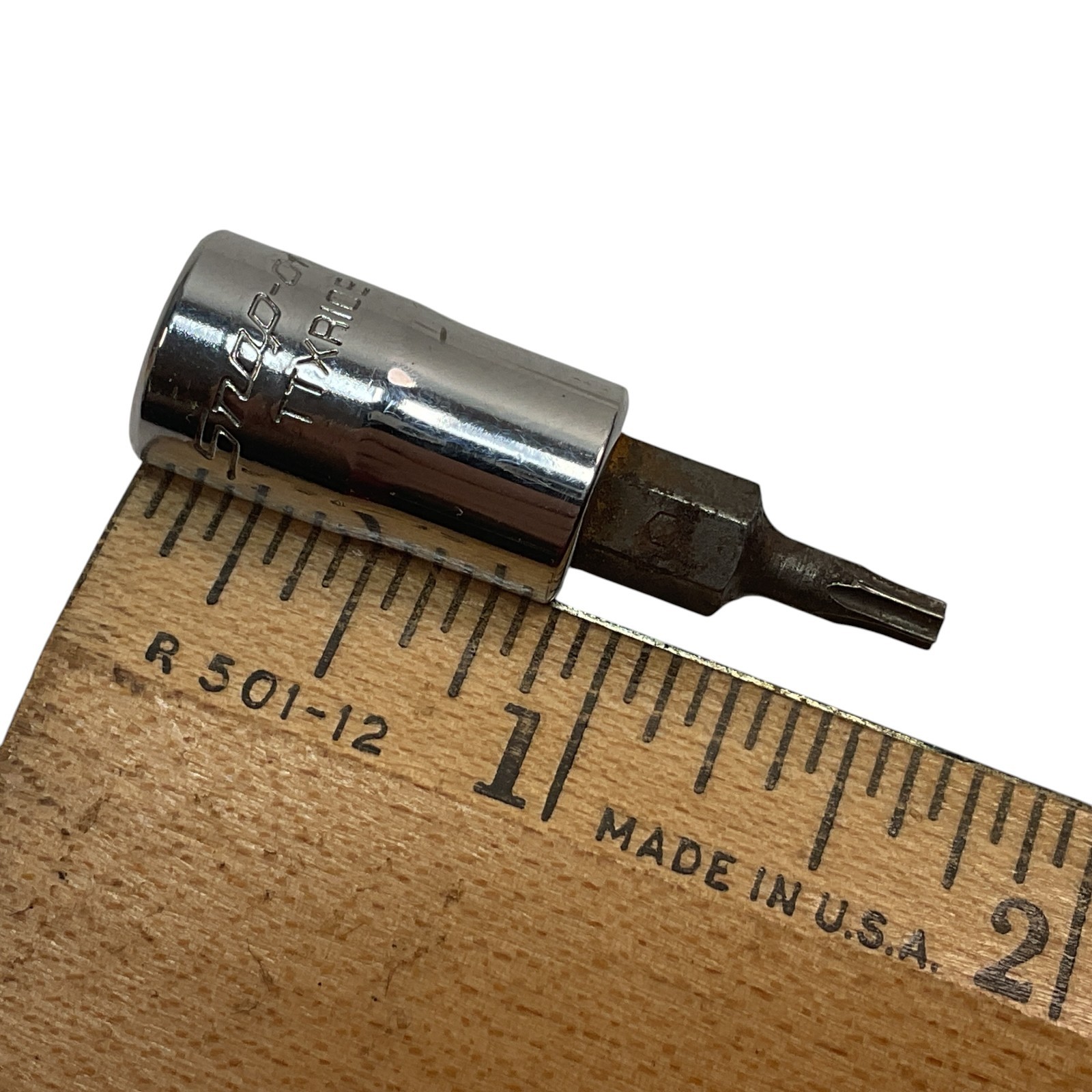 Snap-on TTXR10E T10 Tamper Resistant Torx Bit Socket 1/4″ Drive USA