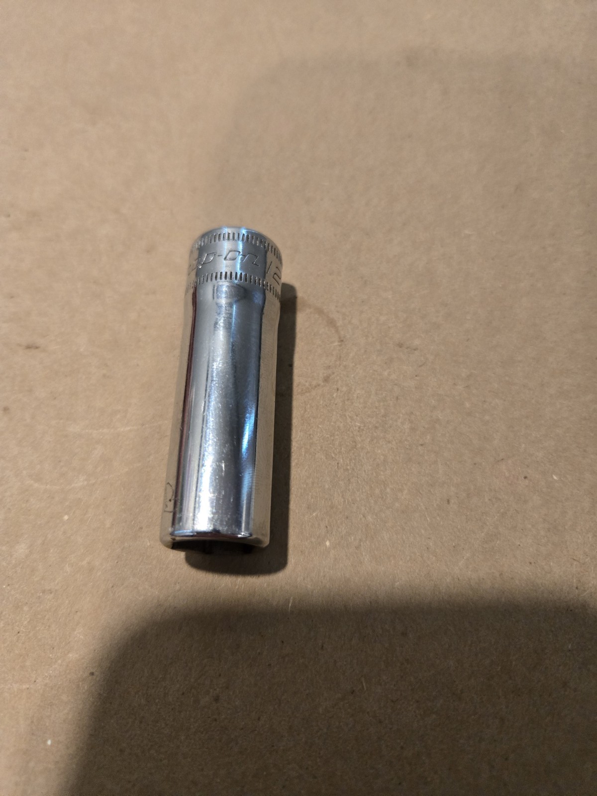Snap On 3/8″ Drive 12MM 6PT Metric Deep Chrome Socket USA SFSM12