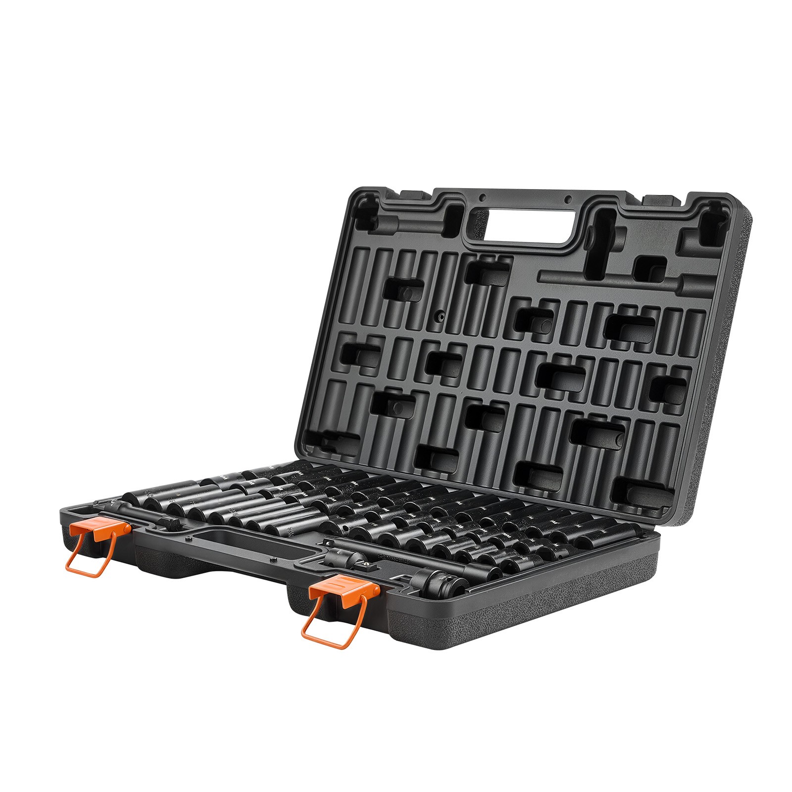 Uimoso 48-Piece 3/8″ Drive Impact Socket Set with Storage Case