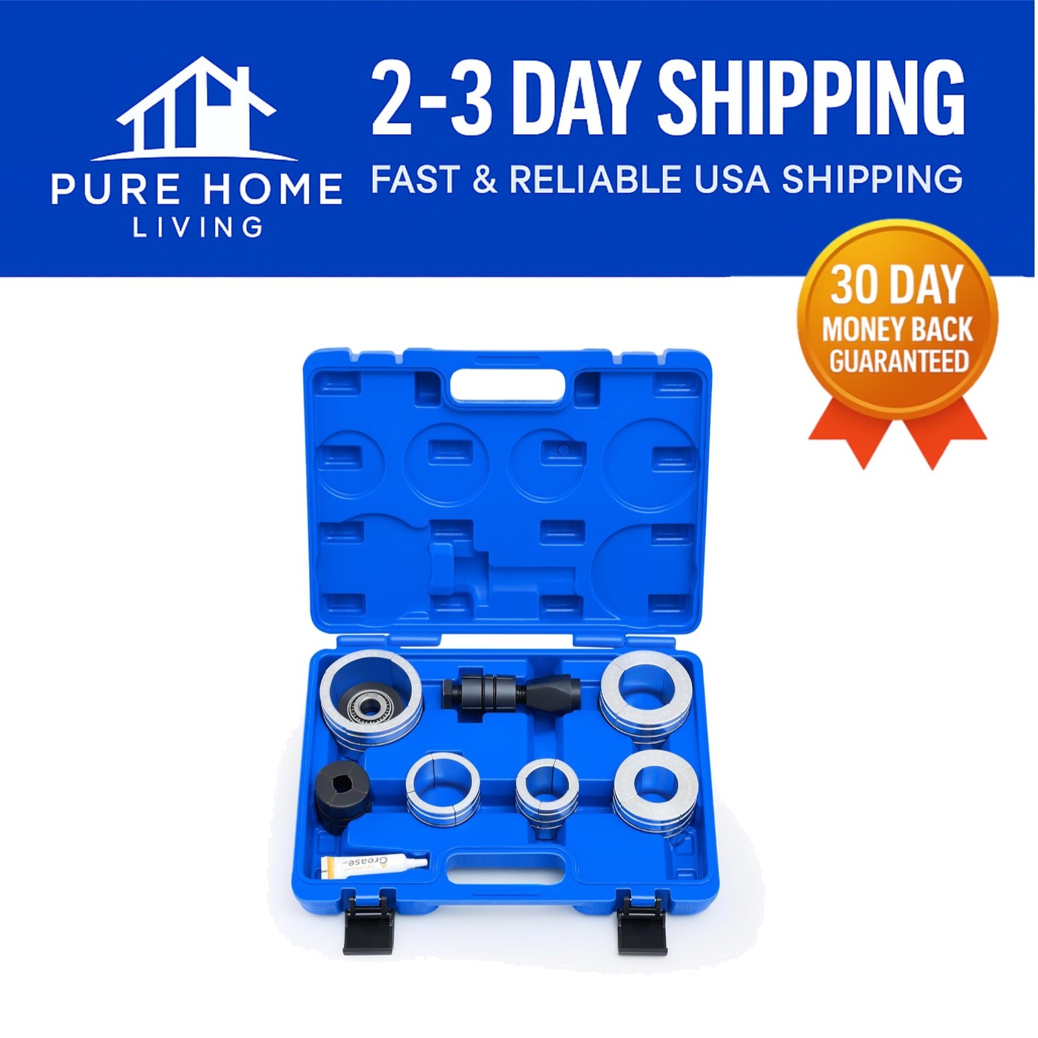 Portable Exhaust Pipe Expander with Storage Case – DIY & Professional Use