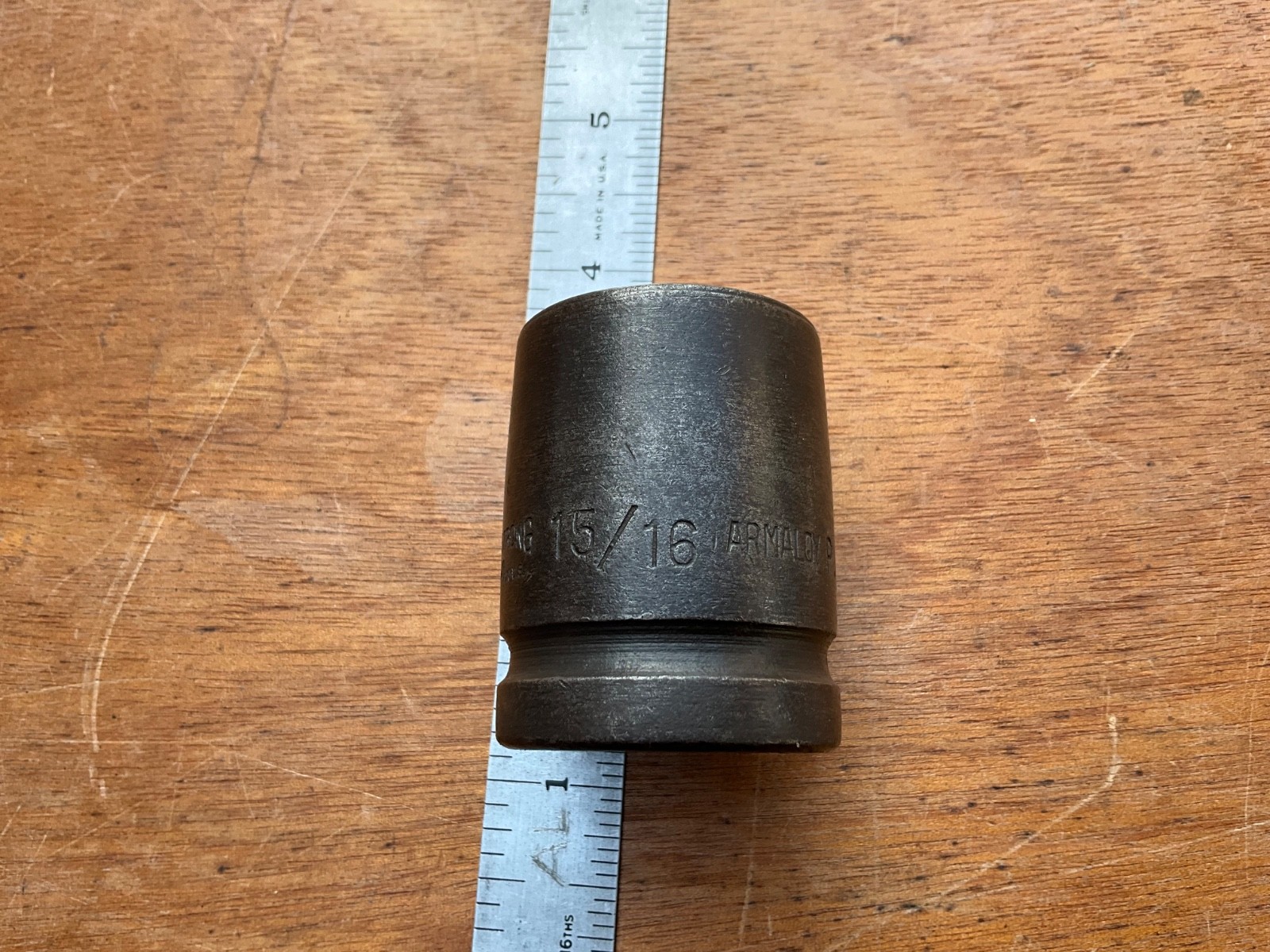 Armstrong 15/16″ Impact Socket 3/4″ drive 6 point Mechanic Tools