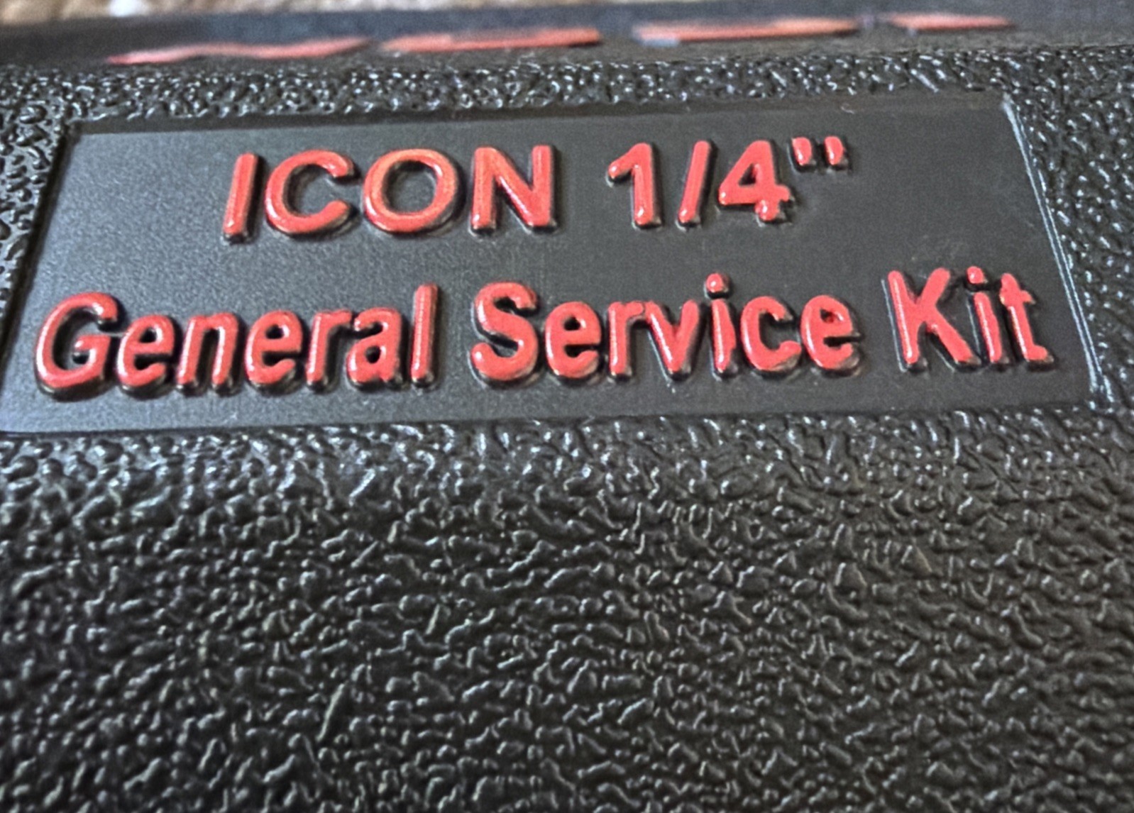 ICON Professional 1/4” Modular Socket Case Drive General Service EMPTY TOOLBOX