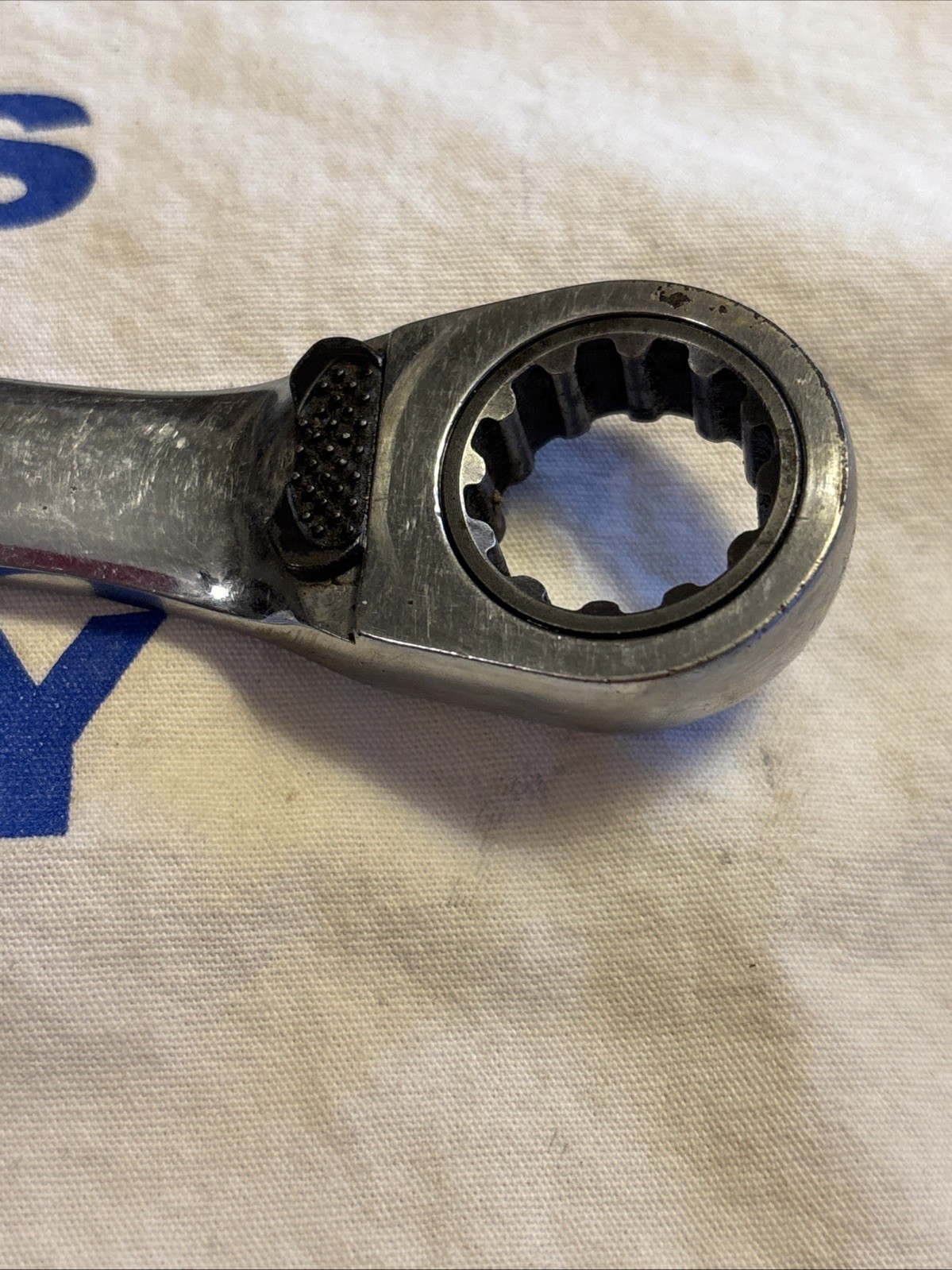 Cornwell 19mm Chrome 12pt Reversible Ratcheting Wrench CRW19MMDR