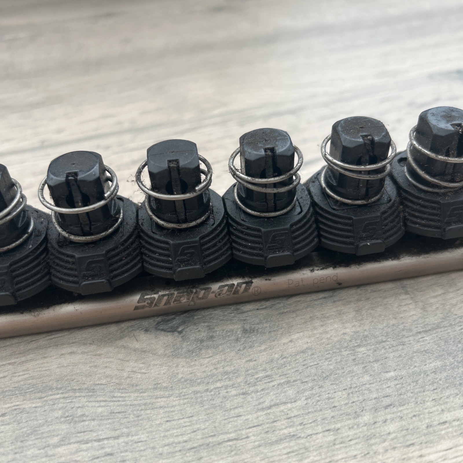 Snap-On 1/2 Quick Release Socket Rail Needs Refurb Read Description